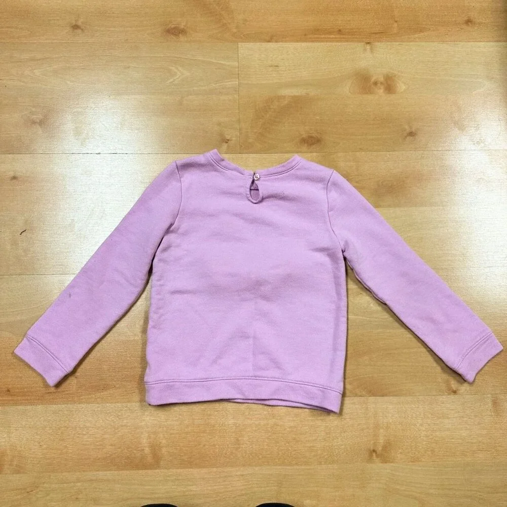 Gymboree Toddler Girls Pink Monster Crewneck Sweatshirt Size 5T
